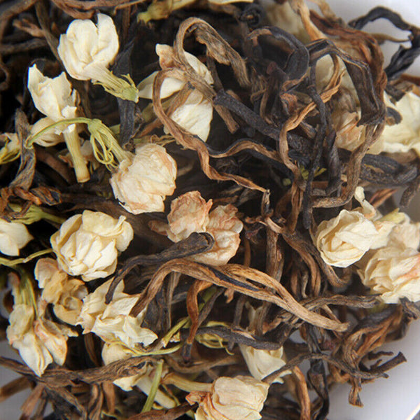 Yunnan Dian Hong Tea Leaves Red Gold Buds Bulk 500g Jasmine Black Tea Fengqing