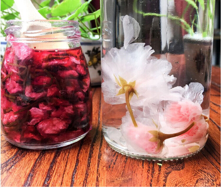 Cherry Blossoms Tea Premium Flower Tea Healthy Drink Japanese Salted Sakura Cha