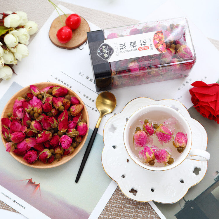 Herbal Tea, Rose, Honeysuckle, Jasmine Tea, Arbitrary Combination of Floral Tea Main image