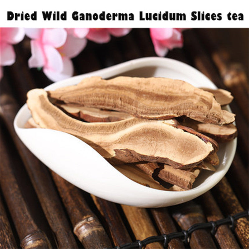 Wild Reishi Mushroom Slices 250g Ganoderma Lucidum Premium Health Herbal Tea