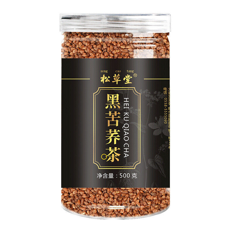 500g  Black Buckwheat Buckwheat Tea 黑苦荞茶 Main image