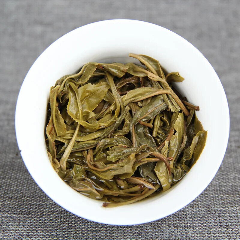 Yunnan Shen Puer Tea Cake Lao Ban Zhang Brand 357 Gram Raw Puerh Loss Weight