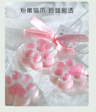 Crystal Cat Paw Sugar Free Lollipops Sweet Candy Snack