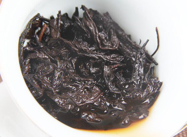 200g Pu'er Tea Made of Aged Raw Materials, Aged Pu'er Tea Bricks Ripe Tea Brick