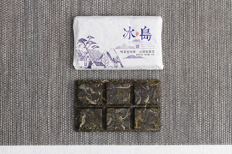 Icelandic Sweet Old Tree Puerh Raw Tea Brick 50g Yunnan Puerh Tea