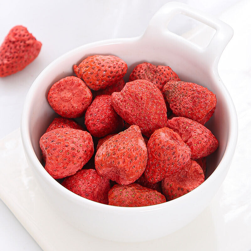 Crisps Instant Snack Office Pack 200g/500g Bulk Freeze-Dried Strawberry