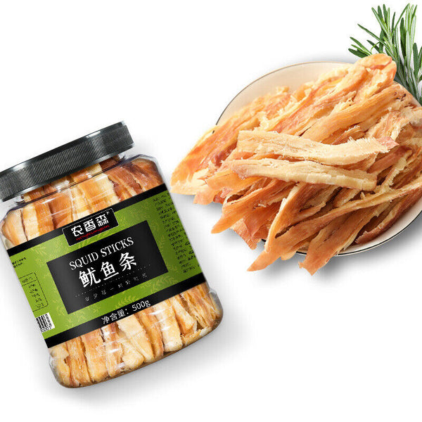 Grilled Squid Strips Healthy Seafood Snack Instant Treat for Pregnant Women