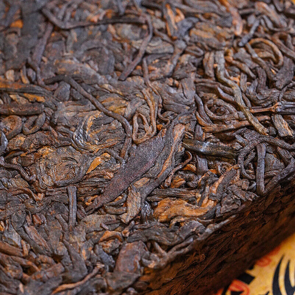 Yiwu Ripe Tea Brick 500g Yunnan Pu'er Tea Brick Healthy Drink