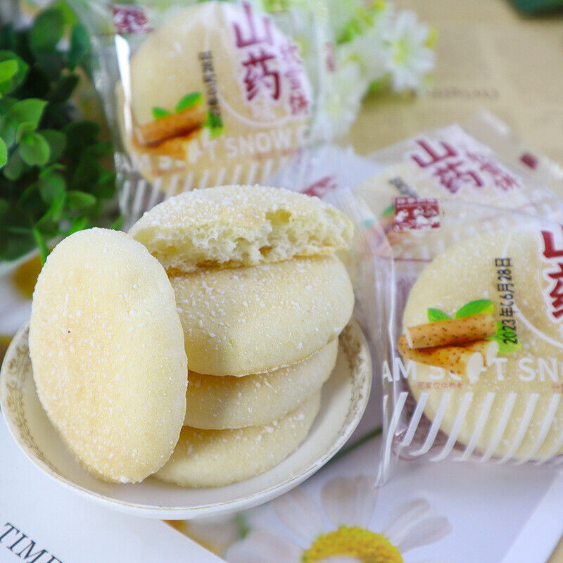 Yam Toast Soft Snow Cake Bread Milk Flavor Biscuit Egg Snack