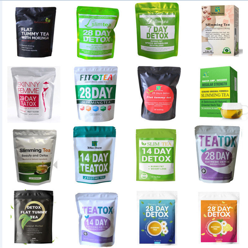 28 Days Detox Slim Tea for Weight Loss Flat Tummy Healthy Drink Lose Belly Fat Main image