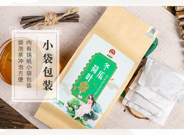 Winter Melon, Lotus Leaf, Rose, and Cassia Seed Tea Bags