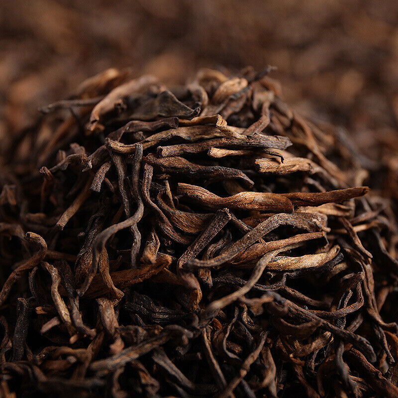 Yunnan Puerh Tea Menghai Golden Bud Palace Cooked Tea Loose Tea 500g