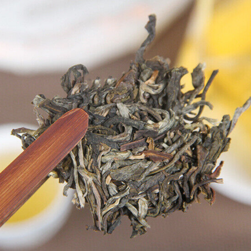 357g Bulang Banzhang Tea   Ancient Tree TeaKing Puerh Tea Lanxiang Green Tea