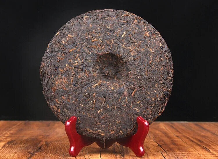 Yunnan Kongfu Puer Tea Cake Shu Puerh 357 Gram Cha Bing Yunnan Qizi Cha