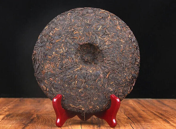 Yunnan Kongfu Puer Tea Cake Shu Puerh 357 Gram Cha Bing Yunnan Qizi Cha