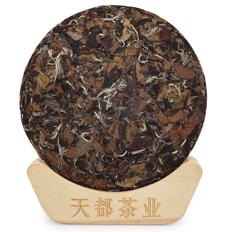 350G Fuding white tea cake gongmei white tea cake taimushan vein Panxi white tea Secondary image