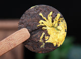 500g Ripe Pu'er Aged Tea  Chrysanthemum Pu-erh Tea Cake Small Tuo Tea