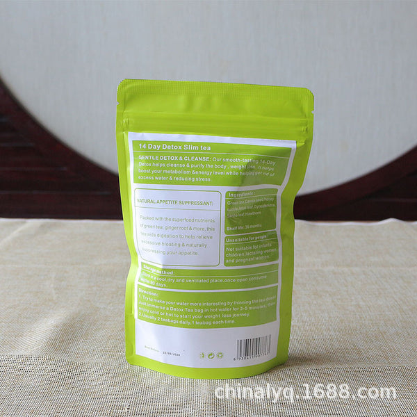 Weight Loss Herbal Tea 3g*14Bags Detoxify Cleanse 14 Days Detox Natural Slim Tea