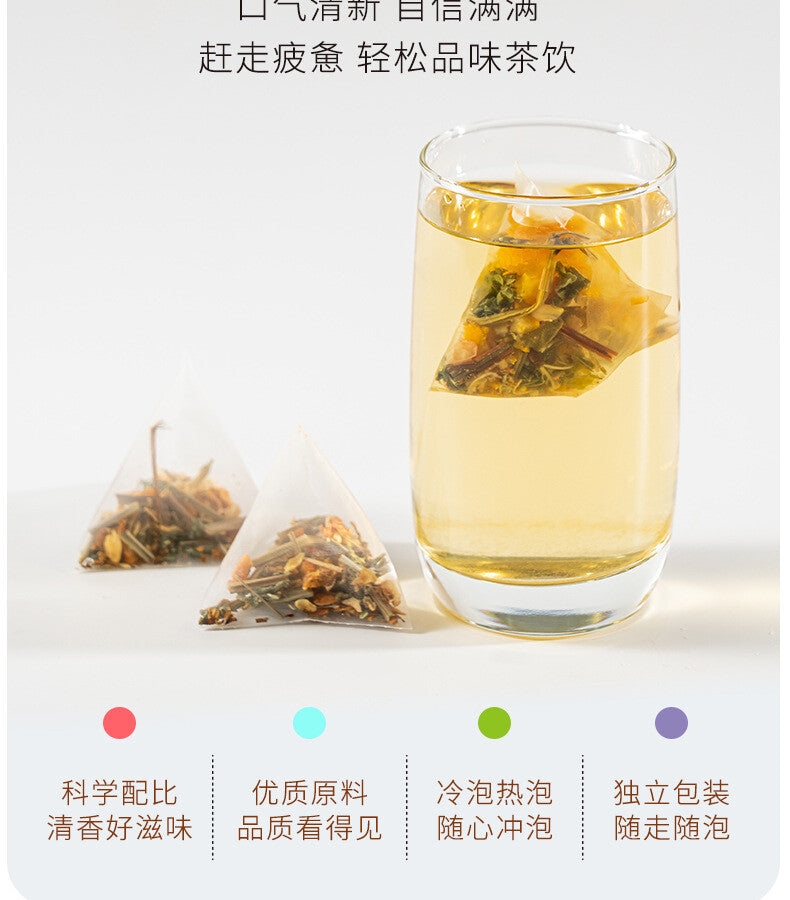 Triple Cleanse Herbal Blend Jasmine Mint Fresh Tea