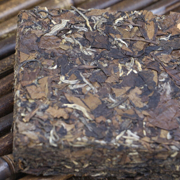 White Tea Brick Healthy Drink Ancient Shou Mei White Tea 500g Chinese Tea