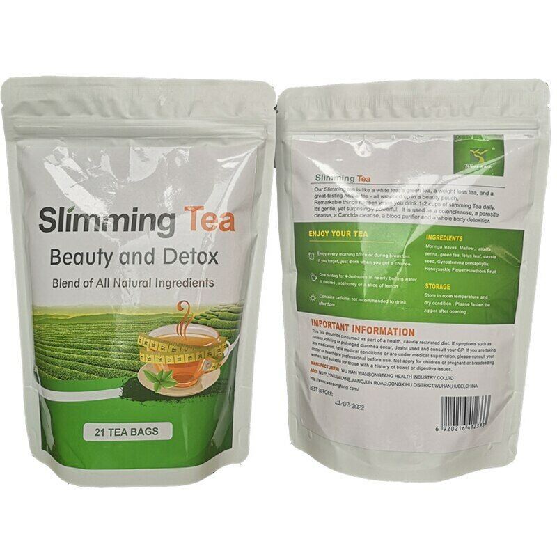 Slimming and weight loss 21bags 排毒茶减肥燃脂保健茶Jian Fei Ran Zhi Bao Jian Cha