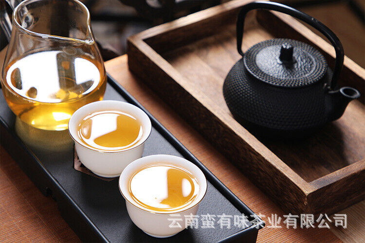 Yunnan Pu'er Tea Icelandic Golden Leaf Raw Brick Raw Tea Pu'er Brick Tea 250g