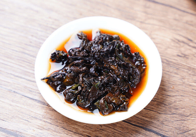 500 grams Yunnan Glutinous Fragrant Xiao Tuo Tea Pu'er Ripe Tea Small Jade Cake