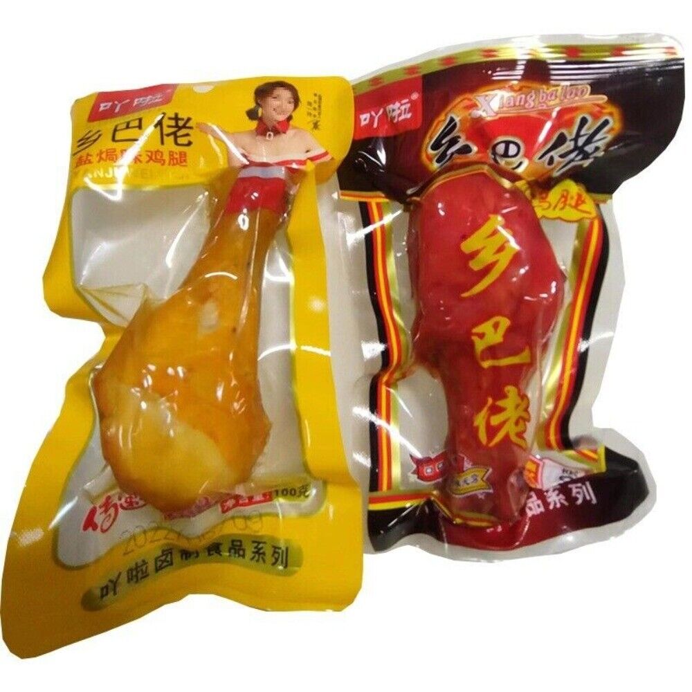 Xiangbalao Spiced Chicken Leg 100g Ready Protein Snack Secondary image