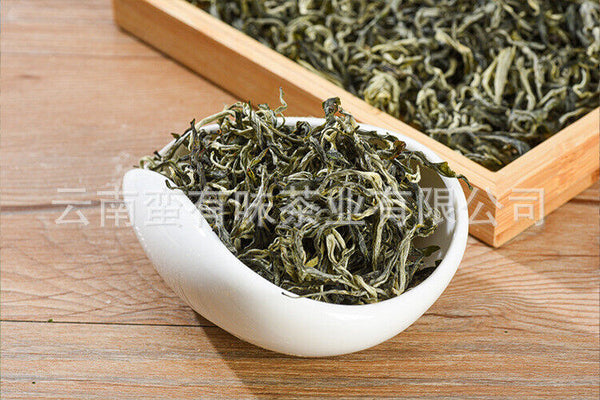 500g Yunnan green tea Yunnan green tea Mao Jian Mao Feng Hundred tea leaves