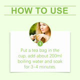 Herbal Blend for Wellness | 20 Tea Bags Googeer Chicory & Gardenia Tea