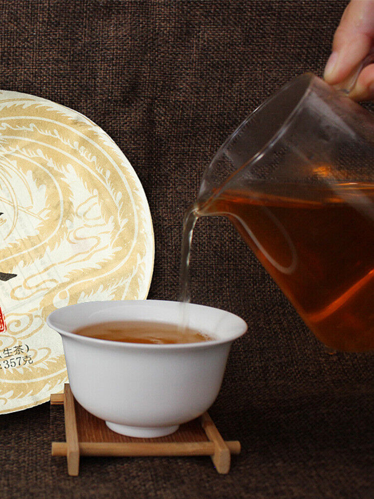 Yunnan Pu'er Tea Ancient Tree Raw Tea 357g Iceland Pu'er Tea Raw Tea Cake