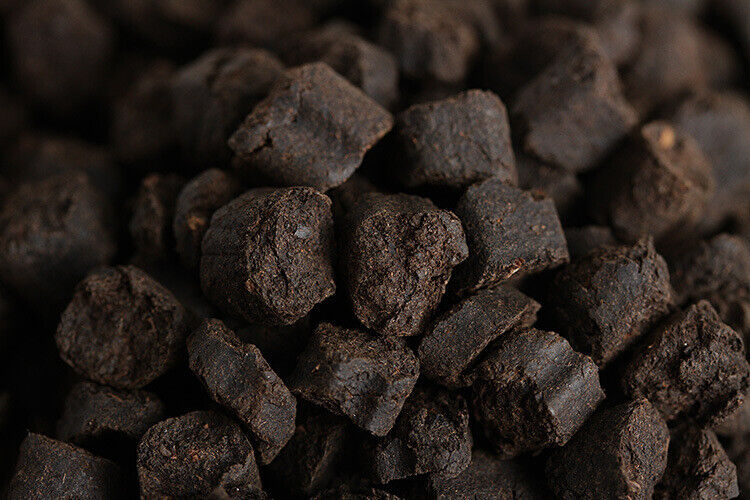 500g Yunnan Pu'er Ripe Tea 09 Menghai Nuoxiang Tea Fossil New C1 Crushed Silver
