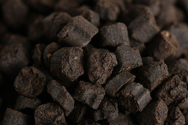 500g Yunnan Pu'er Ripe Tea 09 Menghai Nuoxiang Tea Fossil New C1 Crushed Silver