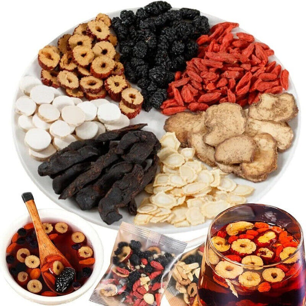 Ginseng Ten Treasure Tea Kidney Liver Red Date Tea Health Support