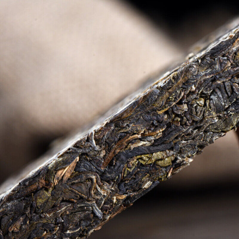 Green Tea Brick Healthy Drink Chinese Organic Pu-Erh Tea Ancient Tree Pu'er 250g
