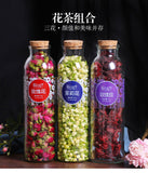 Dried Rose Tea Jasmine Rosella Health Tea Three-flower Combination Scented Tea