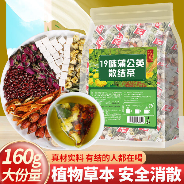 Blend for Wellness and Detox 8g * 20 Bags 19 Flavor Dandelion Herbal Tea