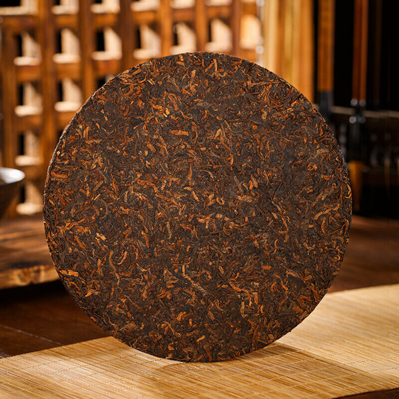 Puerh Tea Pu-er Ripe Tea Cake Mystic Emperor Tribute Tea 357g Pu-erh Tea Cake Main image