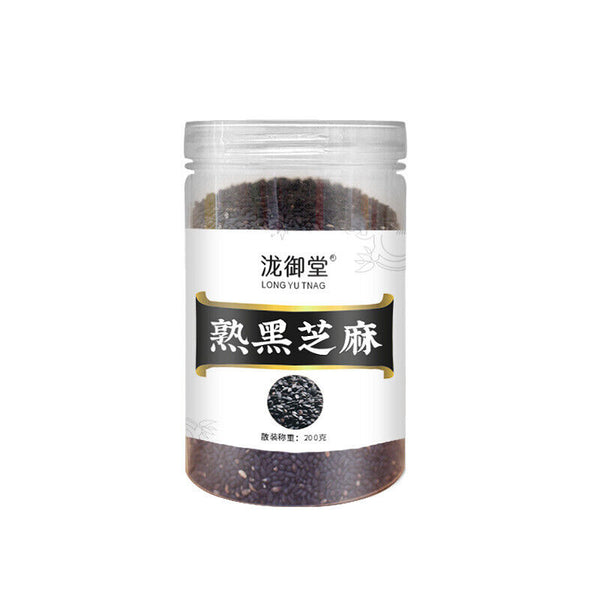 Roasted Sesame Seeds: Black & White, Healthy Snack in Jar