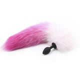 Silicone Anal Plug Anal Beads fox tail Sex Toy for Women Men Butt plug Role Play