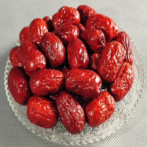 250g Dried Fruit Red Dates Organic Spring Jujube Herbs Green Food
