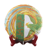 357g Pu-erh Tea Cha Tea Cake Yiwu Phoenix Nest Ancient Tree Pu-erh Green Tea
