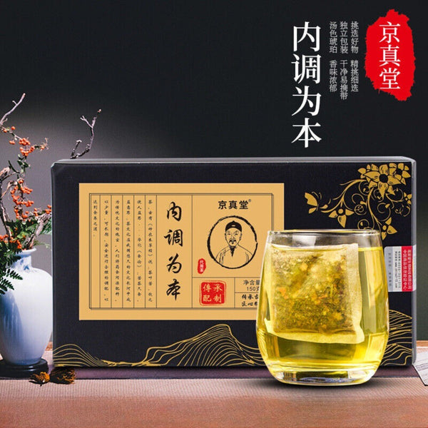 Traditional Chinese Herbal Tea Bags for Internal Balance Natural Wellness Blend