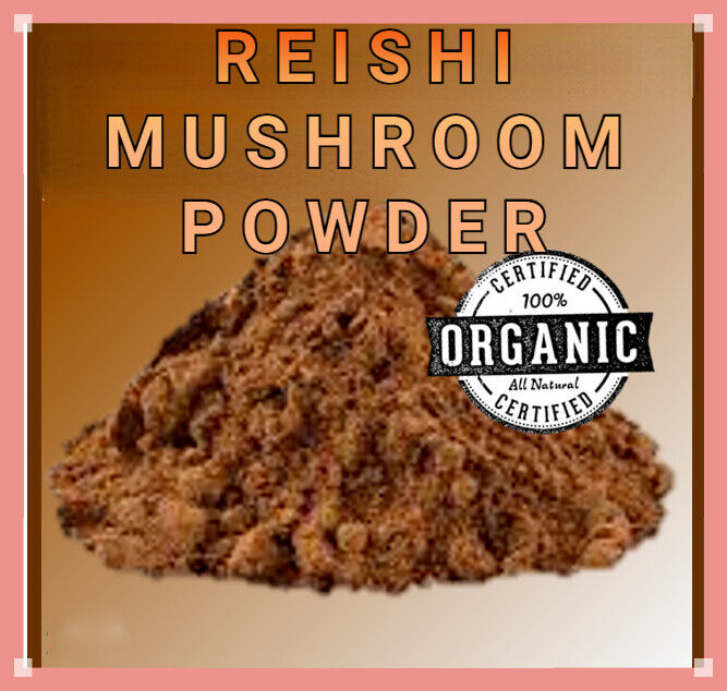✅ Reishi Mushroom Powder - Premium Quality Organic - QUICK POST100g Main image
