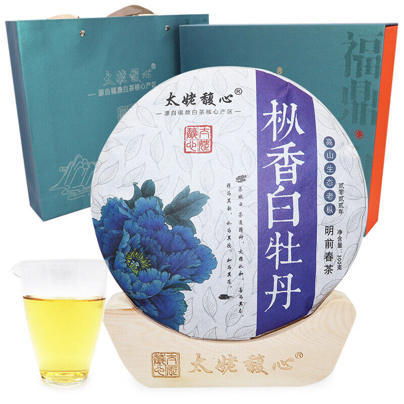 300G Fuding white tea white peony cake Panxi Ming pre-spring tea floral tea Main image