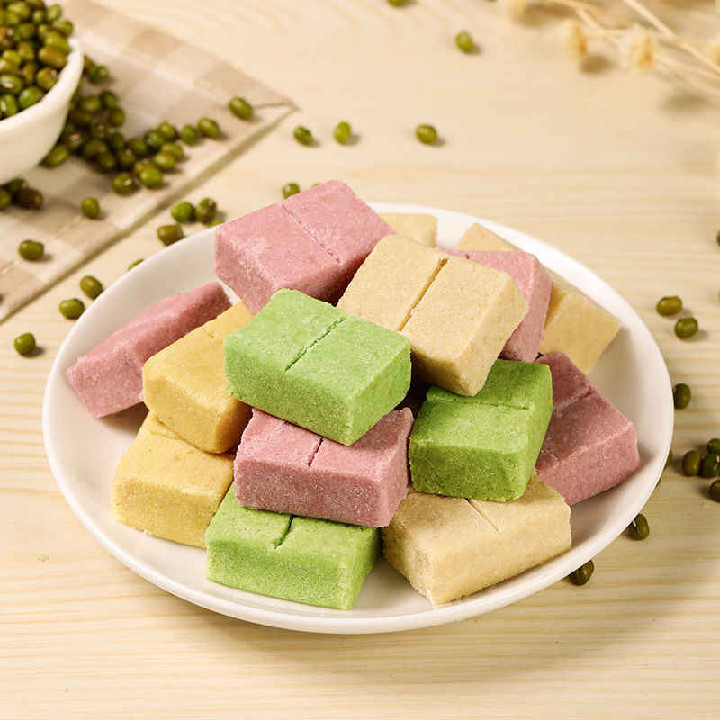 Hoang Long (黄龙) Mung Bean Cake Vietnamese Traditional Pastries Handmade Snacks