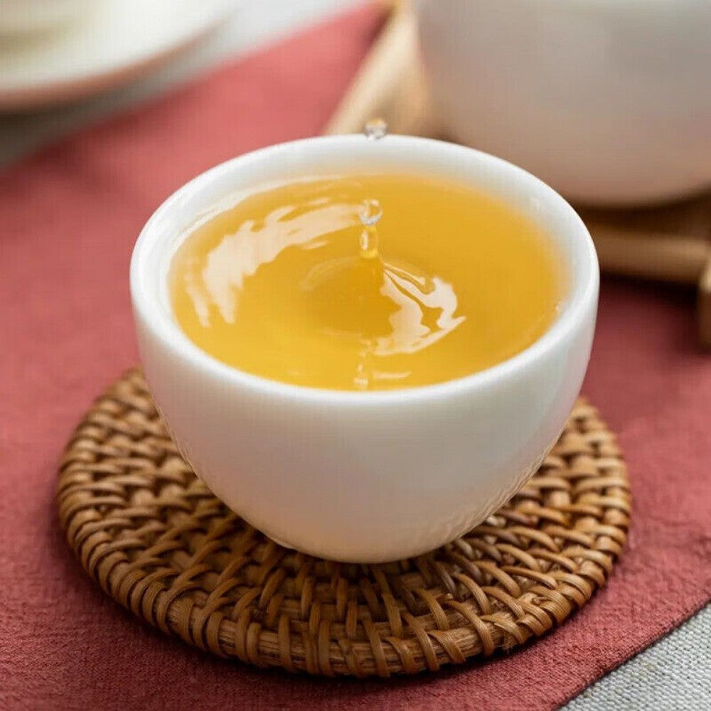 2023 Haiwan 7548 Sheng Puerh Raw Tea Cake 357g Premium Aged Pu Erh