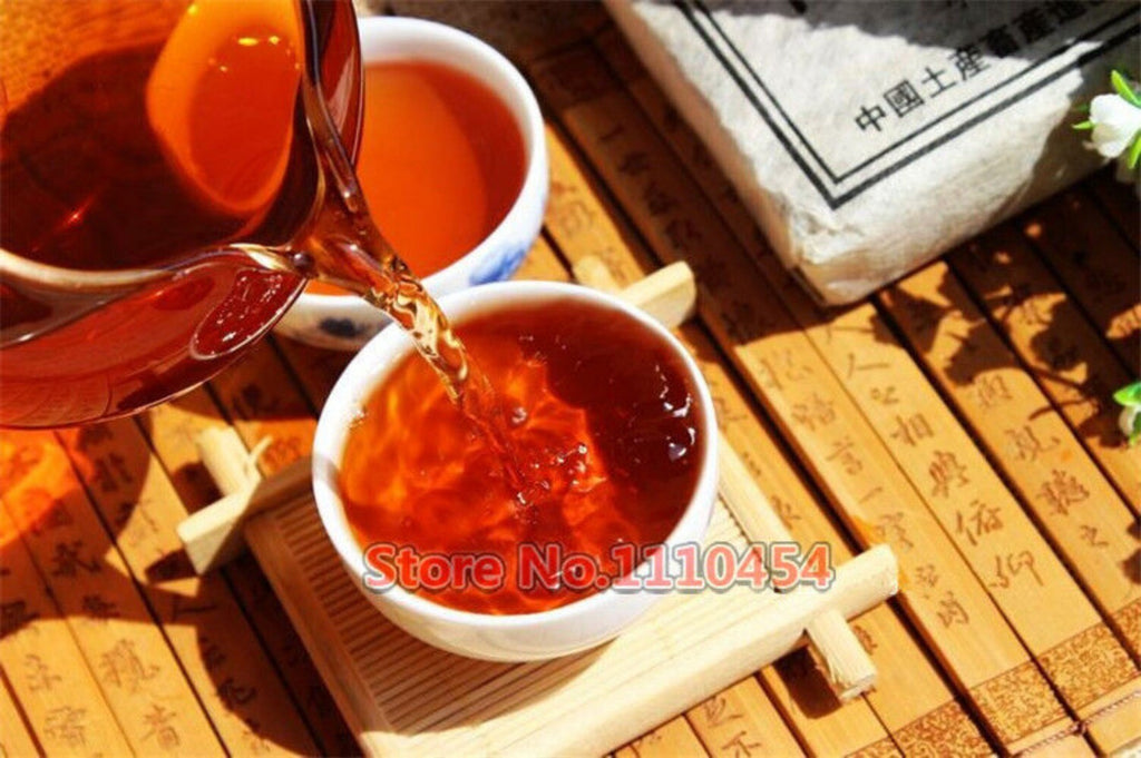 Aged Puer Tea Brick 250g Yunnan Old Black Premium Shu Loose Leaf Tea