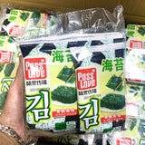 Instant Seaweed Crisp 4 Bag/40 Packs Original Flavor Iwaki Crispy Seaweed Snacks