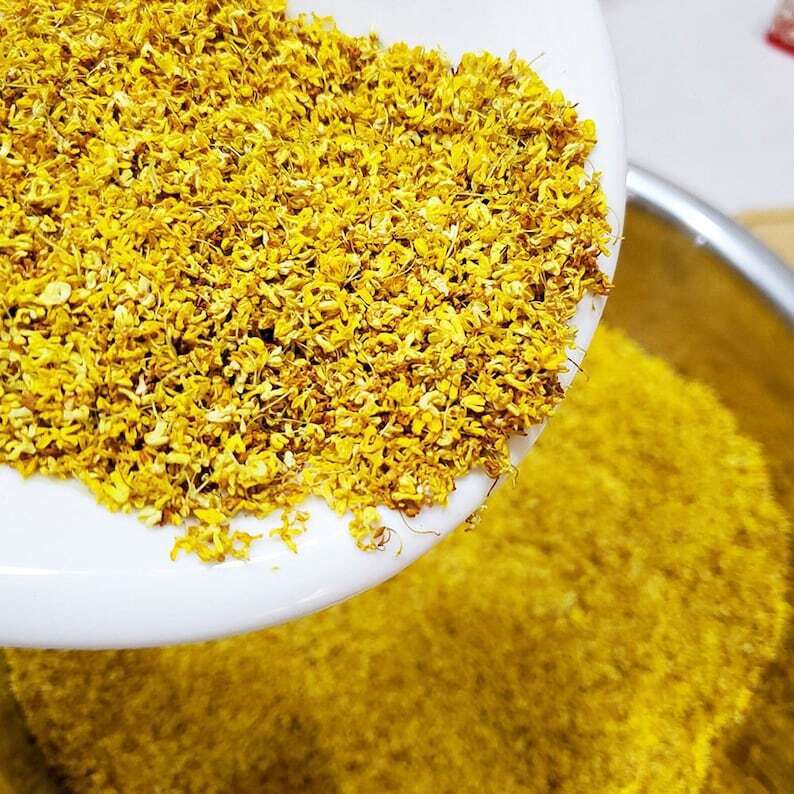 Wild Dried Osmanthus Flower Tea, Osmanthus Fragrans Tea, Sweet Olive, Gui Hua Main image